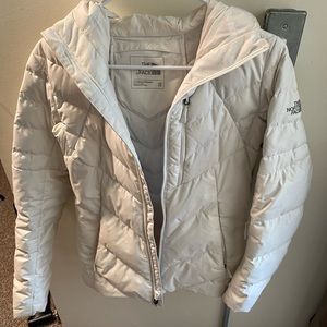XS White North Face Jacket
